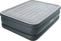 Надувная кровать Essential Rest Airbed 152*203*51 см. со встроенным насосом Intex 64140