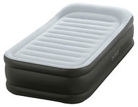 Надувная кровать Deluxe Pillow Rest Raised Bed 99*191*42 см. со встроенным насосом Intex 64432