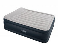 Надувная кровать Deluxe Pillow Rest 152х203х48 см. Intex 67736