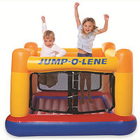 Надувной игровой центр-батут с сеткой JUMP-O-LENE 174*174*112 см. Intex 48260