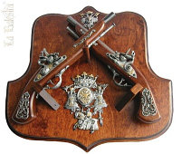 Трофей с двумя пистолетами La Balestra арт. TR-242