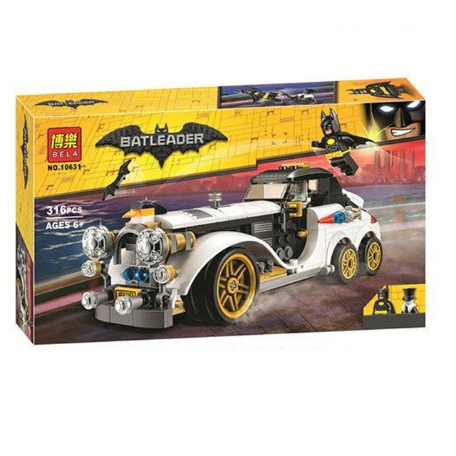 Конструктор Bela 10631 Batman "Арктический лимузин Пингвина" (аналог Lego The Batman Movie 70911) 316 деталей - фото 10 - id-p67766054