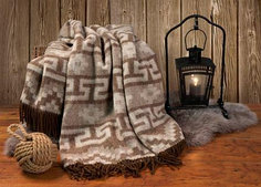 Плед, шерсть альпака 140x200 см. (различные расцветки) Alpaca Wool (пр-во Перу) ПА140 Мексикано
