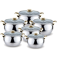 Набор посуды 12 предметов KELLI KL-4222