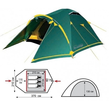 Палатка Tramp Stalker 3 - фото 1 - id-p67759660