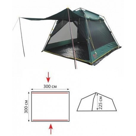 Палатка-шатер Tramp Bungalow LUX - фото 1 - id-p67759676