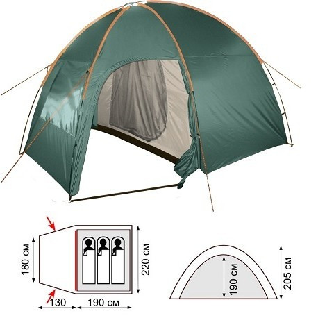 Палатка TOTEM Apache - фото 1 - id-p67759732