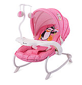 Детский шезлонг Bertoni (Lorelli) DREAM TIME Pink Penguin