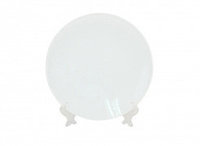 Тарелка 3D BLP08 белая для сублимации 7,5" стекло
