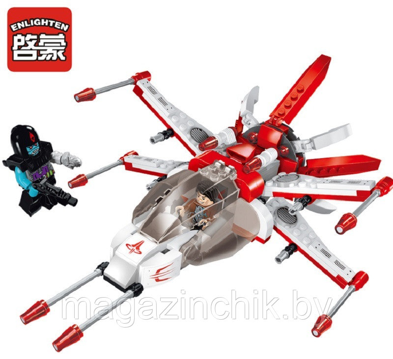 Конструктор 1610 Брик Космолет, 207 дет., аналог LEGO (Лего) - фото 2 - id-p67796640