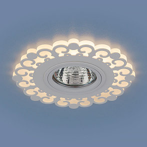 Точечный светодиодный светильник 2196 MR16 WH белый, фото 2
