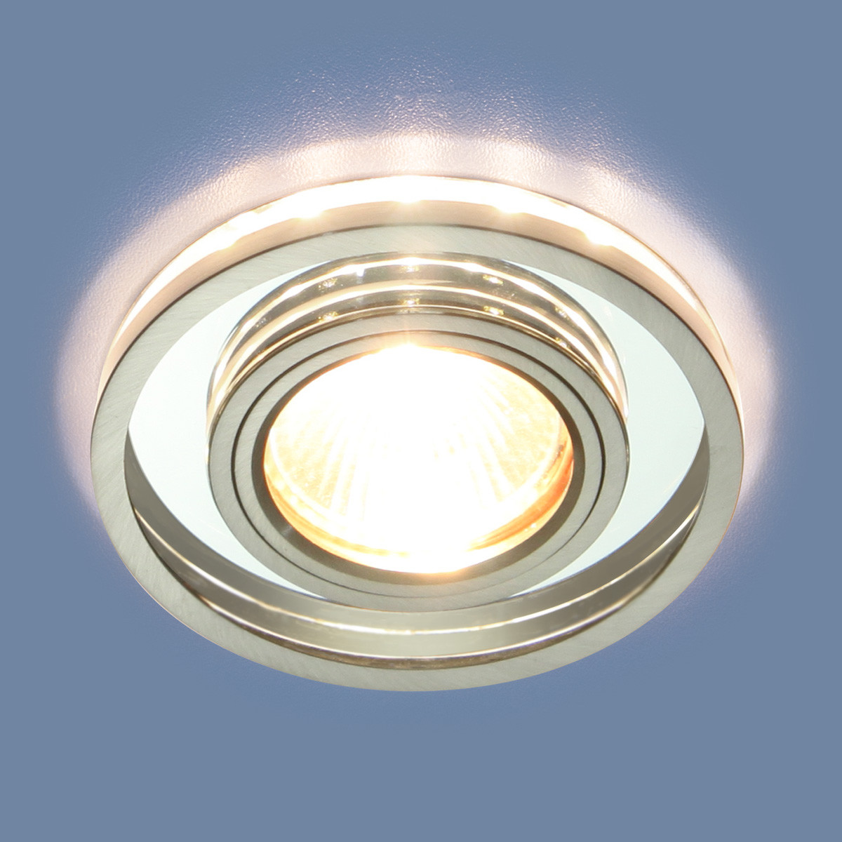 Точечный светодиодный светильник 7021 MR16 SL/CH зеркальный/хром - фото 1 - id-p67798206