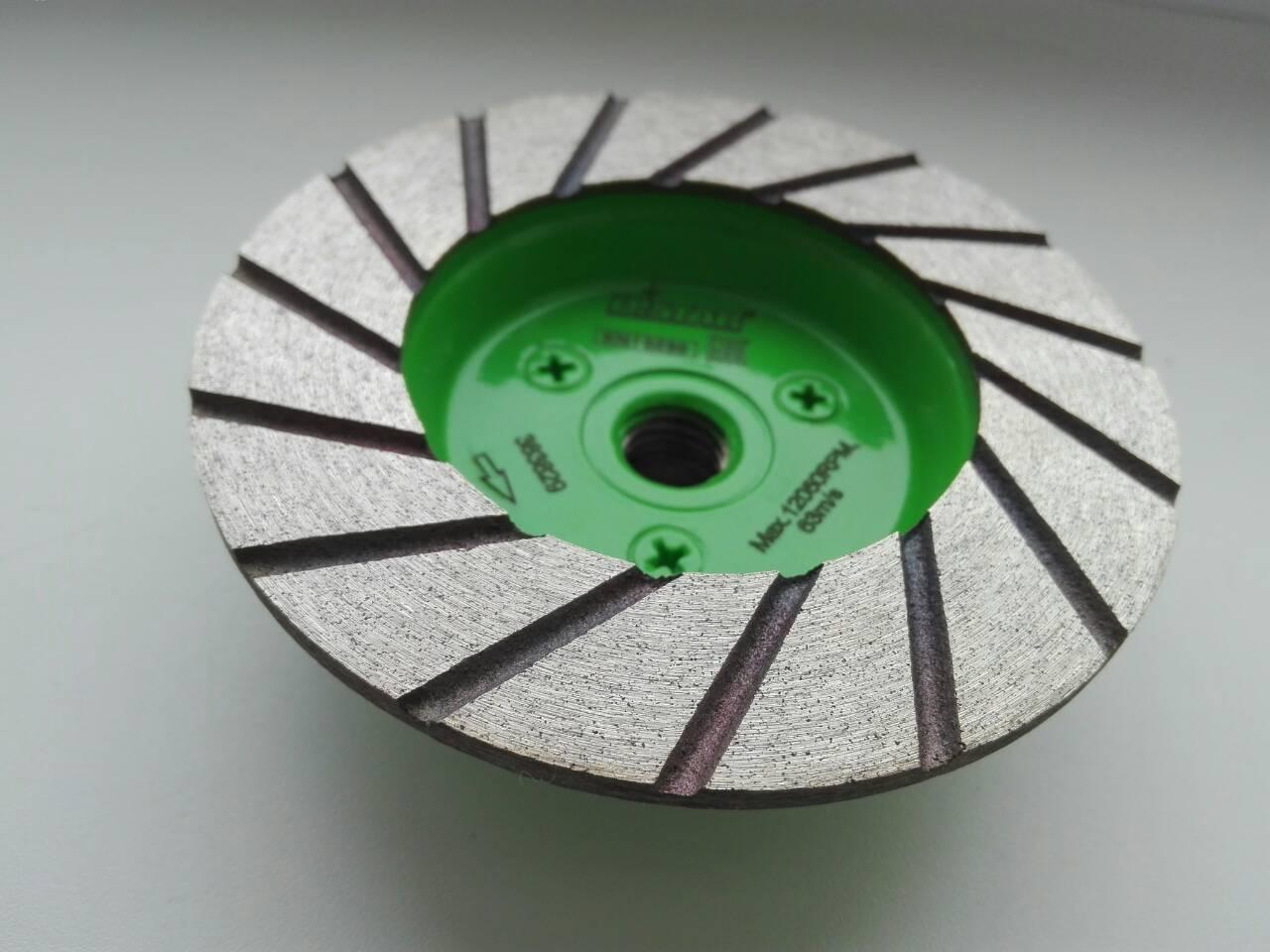 Фреза алмазная торцевая по мрамору и керамограниту, 100мм/М14