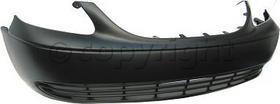 БАМПЕР ПЕРЕДНИЙ Chrysler Town Country 2001-2004, без отверстий под противотуманки, PCR04037BA