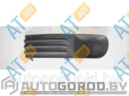 ЗАГЛУШКА ПЕРЕДНЕГО БАМПЕРА (ЛЕВАЯ) Volkswagen Transporter V 2003-2009, PVW07083GAL