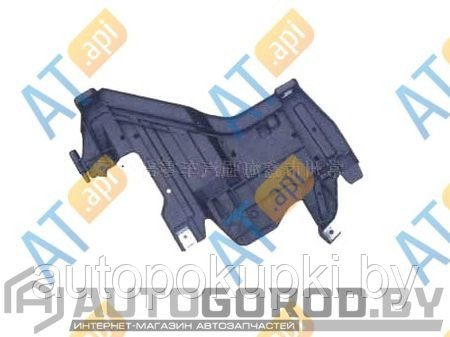 КРЕПЛЕНИЕ БАМПЕРА (ПРАВОЕ) Audi A4 (B8) 2007-2011, PAD44017AR