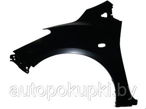 КРЫЛО ПЕРЕДНЕЕ (ЛЕВОЕ)  Mazda  2  2007-2013, с повторителем,  PMZ10069AL