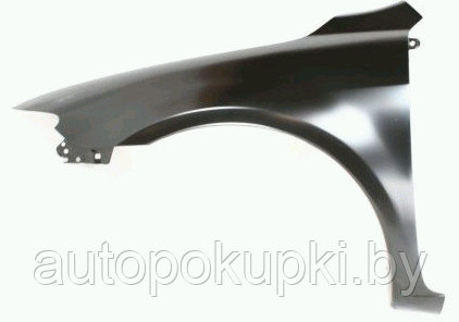 КРЫЛО ПЕРЕДНЕЕ (ЛЕВОЕ) Mazda 6 (GG, GY) 2002-2007 , USA, без повторителя, PMZ10050AL
