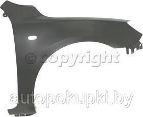 КРЫЛО ПЕРЕДНЕЕ (ПРАВОЕ)  Mazda  3 (BK)  2003-2009, хетчбек, с повторителем, PMZ10060AR