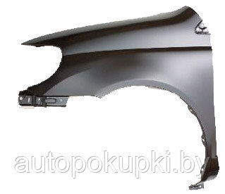 КРЫЛО ПЕРЕДНЕЕ (ПРАВОЕ) Toyota Echo 2000-2002, версия без накладки, PTY10123AR