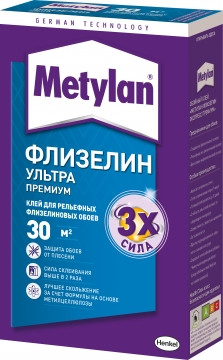 Обойный клей METYLAN флизелин премиум Ультра 250 гр.