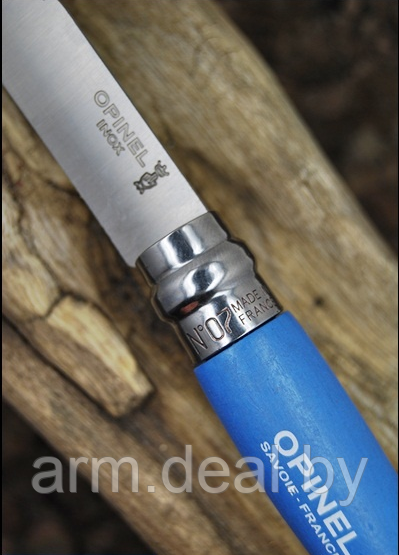 Нож складной Opinel Tradition Colored №07 с темляком - фото 2 - id-p67820901