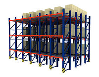 Стеллажи паллетные (для европоддонов).