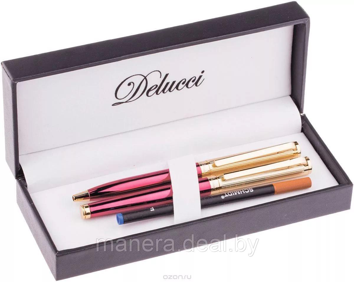 Набор подарочных ручек Delucci (ручка и роллер) - фото 1 - id-p67823848