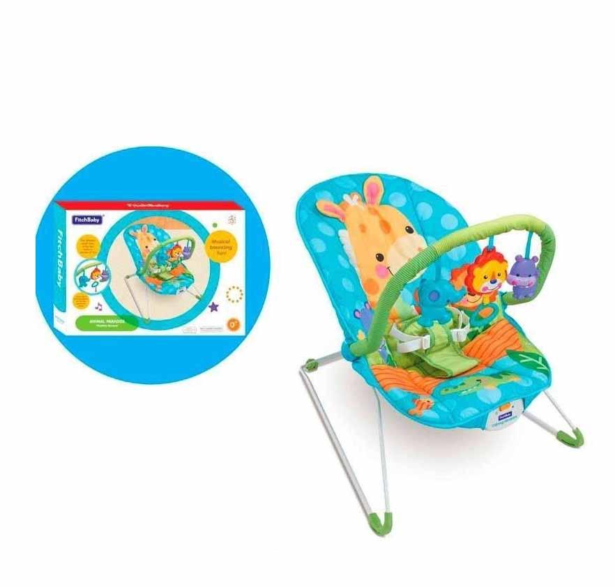 Кресло-качалка с игрушками Fitch Baby Animal Paradise, 8611 - фото 2 - id-p67825032