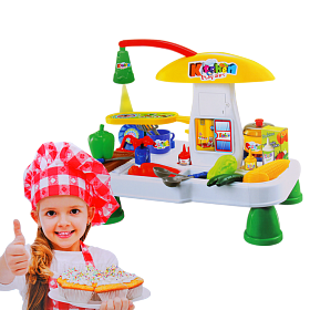 Детская кухня с проектором kitchen play set 2062