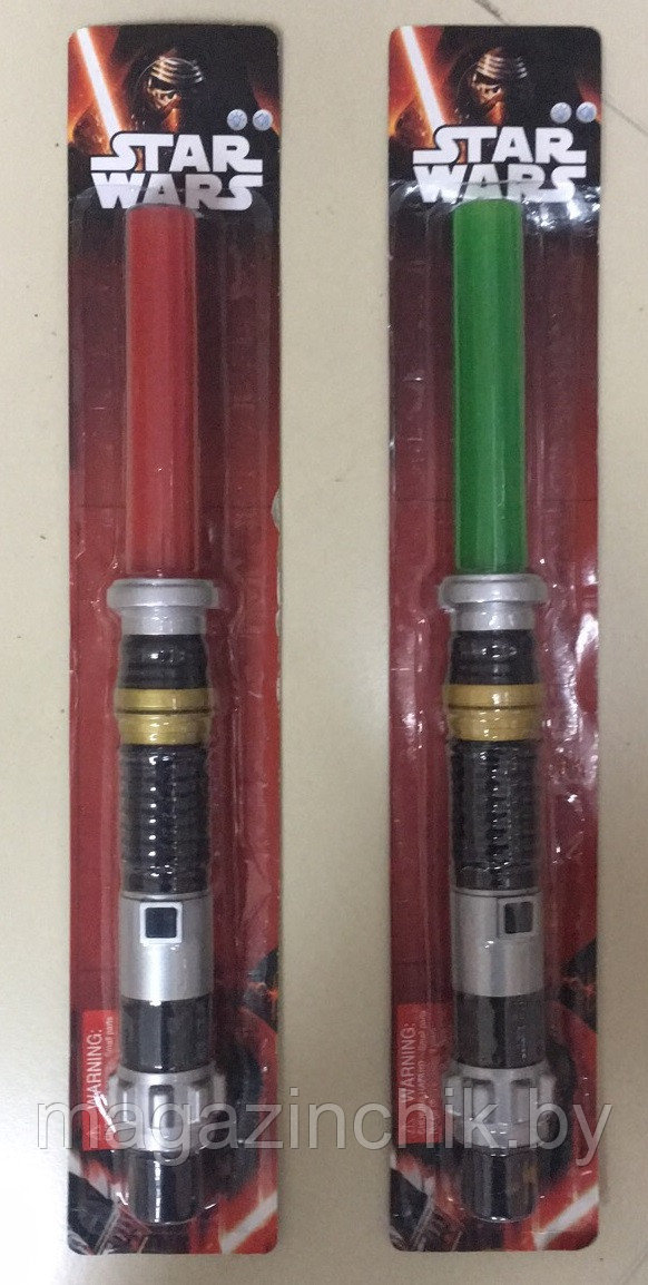 Световой меч Звездные войны, на батарейках, телескопический - фото 1 - id-p67841093