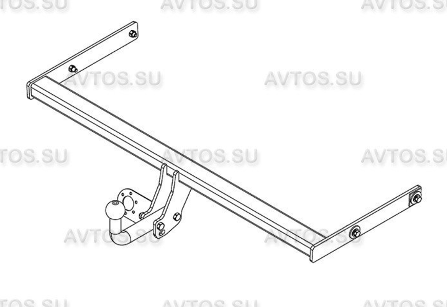 Фаркоп для Skoda OCTAVIA лифтбек/универсал с 2013 г. в. - фото 1 - id-p67873561