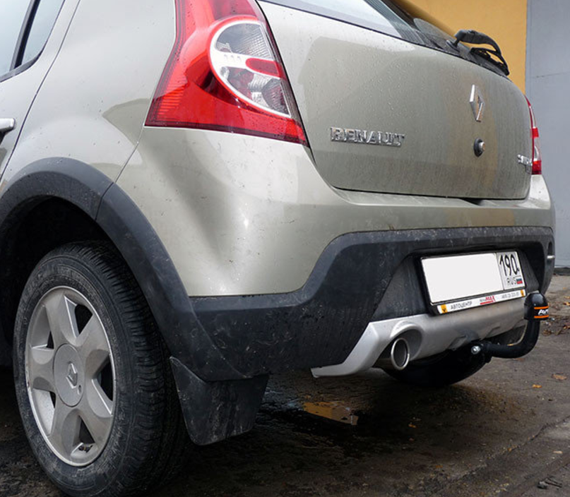 Фаркоп для Renault Sandero 2009 - 2014, Dacia Sandero 2009 - 2013 - фото 2 - id-p67873841