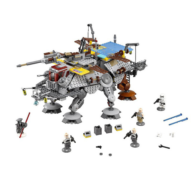 Конструктор LEPIN 05032 Star Wars "Шагоход AT-TE капитана Рекса" (аналог Lego Star Wars 75157) 1022 детали - фото 5 - id-p67878184