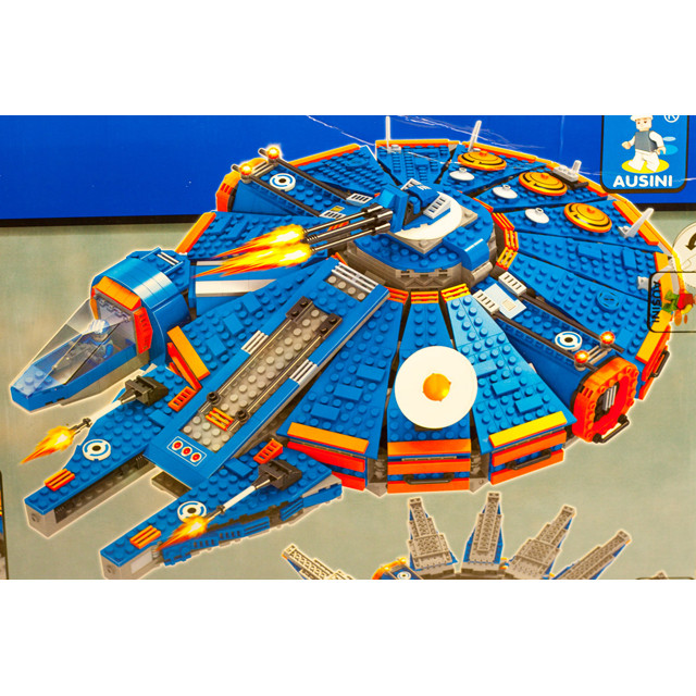 Конструктор Ausini 25960 "Космос: Сокол тысячелетия" (аналог Lego Star Wars 7965) 1566 деталей - фото 2 - id-p67878229