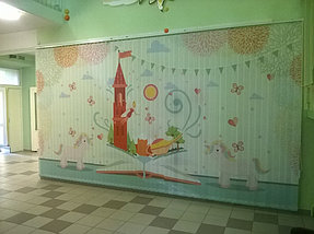УФ-печать на жалюзи в детском саду г. Минска