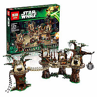 Конструктор Star Wars 18016 "Деревня Эвоков" 1990 деталей, LEPIN 05047