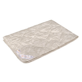 Одеяло "Золотое руно" ECOTEX классическое, шерсть мериноса ЕВРО 200х220 см.