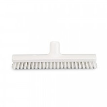 Щетка для пола 30 см, жесткая короткий ворс PBT 0.5mm 30mm, белая