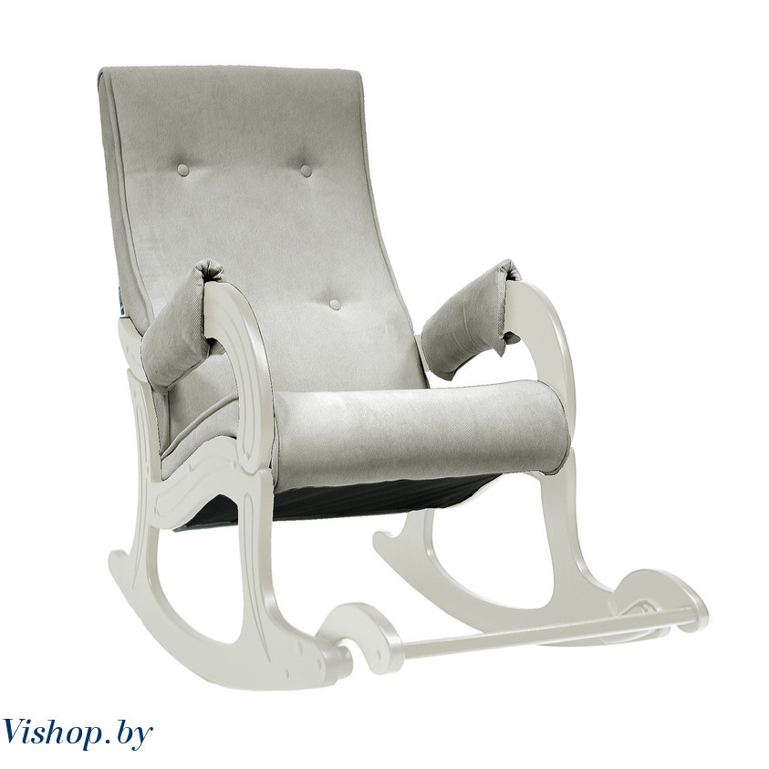 Кресло-качалка модель 707 Verona Light Grey сливочный - фото 1 - id-p67932625