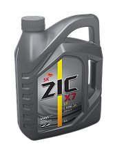 10W-30 Масло ZIC X7 LS, 4л VW 502.00/505.00