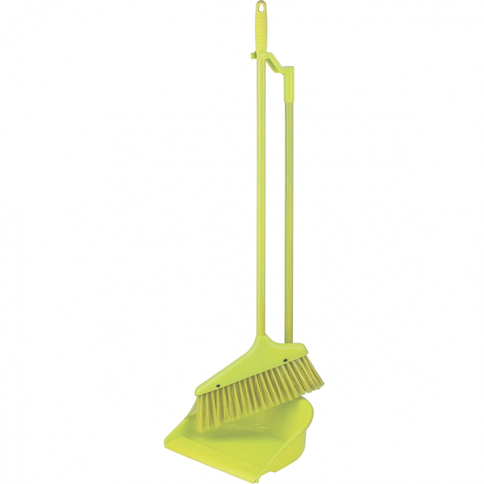 Набор для уборки " ЛЕНИВКА" совок и щетка, зеленый ELFE Light - фото 1 - id-p67960518
