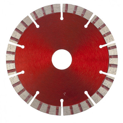 Диск алмазный отрезной Турбо-сегментный, 125 х 22,2 мм., сухая резка MATRIX Professional, фото 2