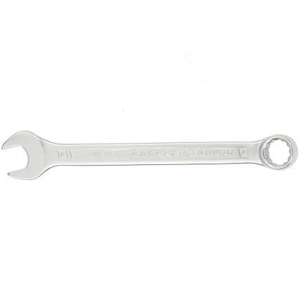 Ключ комбинированный 14 мм, CrV, холодный штамп GROSS, фото 2