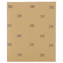 Шлифлист на бумажной основе, P 320, 230 х 280 мм, 10 шт., водостойкий MATRIX, фото 2