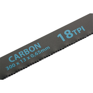 Полотна для ножовки по металлу, 300 мм, 18TPI, Carbon, 2 шт. GROSS