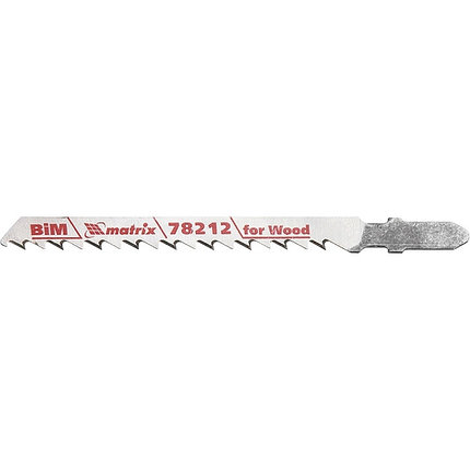 Полотна для электролобзика по дереву, 3 шт. T101DF, 75 x 4мм, Bimetal MATRIX Professional, фото 2