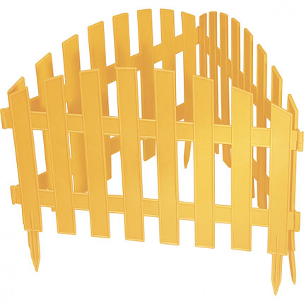 Забор декоративный "Винтаж", 28 х 300 см, желтый// PALISAD Россия, фото 2