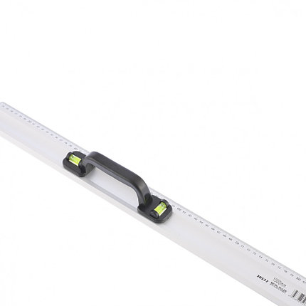 Линейка-уровень, 1000 мм, металлическая, пластмассовая ручка 2 глазка MATRIX MASTER, фото 2