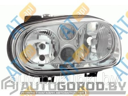 ПЕРЕДНЯЯ ФАРА (ЛЕВАЯ) Volkswagen Golf IV 08.1997-06.2005, с противотуманкой, ZVW1130FL